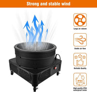1.5HP Air Blower 1100W for Inflatables (18''Diameter)For 15FT/20FT Inflatable Tube Man