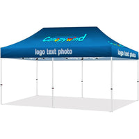 Custom Canopy Top 10x20 with Frame or Without Frame