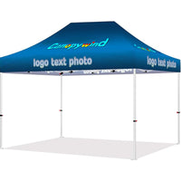 Custom Canopy Top 10x15 with Frame or Without Frame