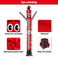 6 10 15 20FT Tall Auto Detail Waving Inflatable Tube Man(Blower Not Included)