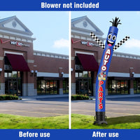 6 10 15 20FT Tall Auto Parts Waving Inflatable Tube Man(Blower Not Included)