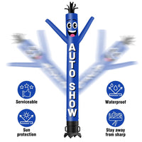 6 10 15 20FT Tall Auto Show Waving Inflatable Tube Man(Blower Not Included)