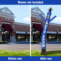 6 10 15 20FT Tall Auto Show Waving Inflatable Tube Man(Blower Not Included)