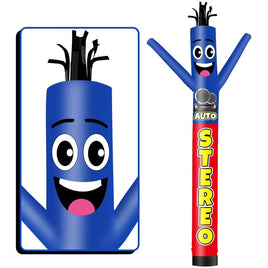 6 10 15 20FT Tall Auto Stereo Waving Inflatable Tube Man(Blower Not Included)