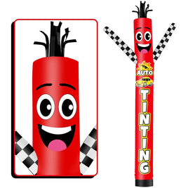 6 10 15 20FT Tall Auto Tinting Waving Inflatable Tube Man(Blower Not Included)