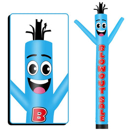 6 10 15 20FT Tall Blowout Sale Waving Inflatable Tube Man(Blower Not Included)