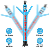 6 10 15 20FT Tall Blowout Sale Waving Inflatable Tube Man(Blower Not Included)