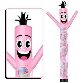 6 10 15 20FT Tall Candy Shop Waving Inflatable Tube Man(Blower Not Included)