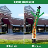 6 10 15 20FT Tall Carnitas Waving Inflatable Tube Man(Blower Not Included)