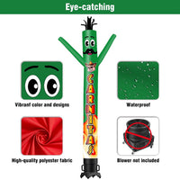 6 10 15 20FT Tall Carnitas Waving Inflatable Tube Man(Blower Not Included)