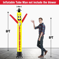 6 10 15 20FT Tall Cellphone Repair Waving Inflatable Tube Man(Blower Not Included)