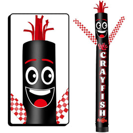 6 10 15 20FT Tall Crayfish Waving Inflatable Tube Man(Blower Not Included)