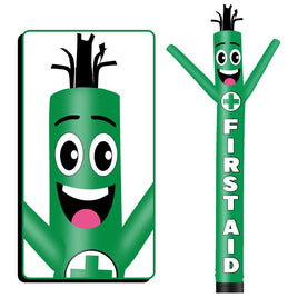 6 10 15 20FT Tall First Aid Waving Inflatable Tube Man(Blower Not Included)