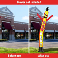 6 10 15 20FT Tall For Rent Waving Inflatable Tube Man(Blower Not Included)