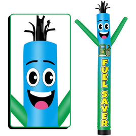 6 10 15 20FT Tall Fuel Saver Waving Inflatable Tube Man(Blower Not Included)