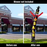 6 10 15 20FT Tall Hot Sale Waving Inflatable Tube Man(Blower Not Included)