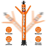6 10 15 20FT Tall Huge Sale Waving Inflatable Tube Man(Blower Not Included)