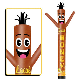 6 10 15 20FT Tall Local Honey Waving Inflatable Tube Man(Blower Not Included)