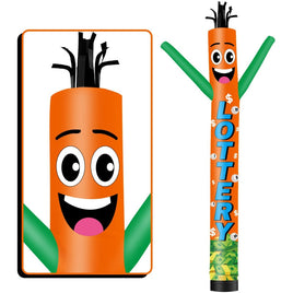 6 10 15 20FT Tall Lottery Waving Inflatable Tube Man(Blower Not Included)