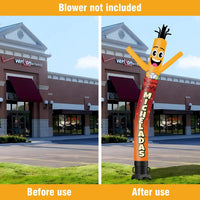 6 10 15 20FT Tall Micheladas Waving Inflatable Tube Man(Blower Not Included)