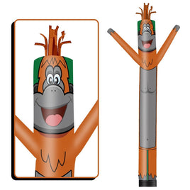 6 10 15 20FT Tall Orangutan Waving Inflatable Tube Man(Blower Not Included)