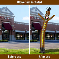 6 10 15 20FT Tall Pet Supplies Waving Inflatable Tube Man(Blower Not Included)