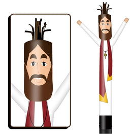 6 10 15 20FT Tall Priest Waving Inflatable Tube Man(Blower Not Included)