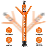 6 10 15 20FT Tall Promotions Waving Inflatable Tube Man(Blower Not Included)