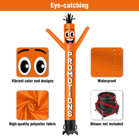 6 10 15 20FT Tall Promotions Waving Inflatable Tube Man(Blower Not Included)