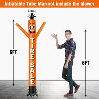 6 10 15 20FT Tall Tire Sale Waving Inflatable Tube Man(Blower Not Included)