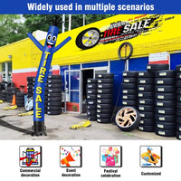 6 10 15 20FT Tall Tire Sale Waving Inflatable Tube Man(Blower Not Included)