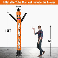 6 10 15 20FT Tall Used Car Waving Inflatable Tube Man(Blower Not Included)