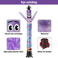 6 10 15 20FT Tall Sweets & Treats Waving Inflatable Tube Man(Blower Not Included)