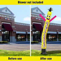 6 10 15 20FT Tall Beauty Supplies Waving Inflatable Tube Man(Blower Not Included)