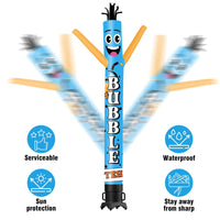 6 10 15 20FT Tall Bubble Tea Waving Inflatable Tube Man(Blower Not Included)