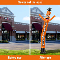 6 10 15 20FT Tall Chicken Wings Waving Inflatable Tube Man(Blower Not Included)