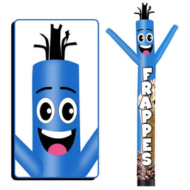 6 10 15 20FT Tall Frappes Waving Inflatable Tube Man(Blower Not Included)