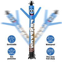 6 10 15 20FT Tall Frappes Waving Inflatable Tube Man(Blower Not Included)