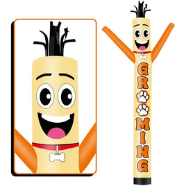 6 10 15 20FT Tall Grooming Waving Inflatable Tube Man(Blower Not Included)