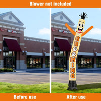 6 10 15 20FT Tall Grooming Waving Inflatable Tube Man(Blower Not Included)