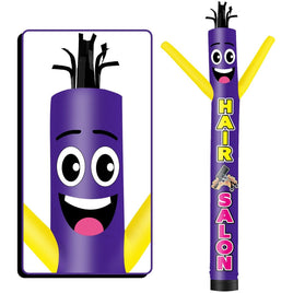 6 10 15 20FT Tall Hair Salon Waving Inflatable Tube Man(Blower Not Included)