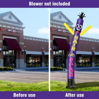 6 10 15 20FT Tall Hair Salon Waving Inflatable Tube Man(Blower Not Included)