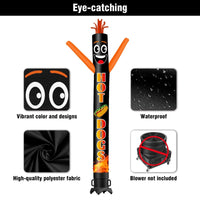6 10 15 20FT Tall Hot Dogs Waving Inflatable Tube Man(Blower Not Included)