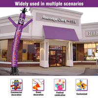 6 10 15 20FT Tall Massage Waving Inflatable Tube Man(Blower Not Included)