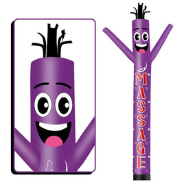 6 10 15 20FT Tall Massage Waving Inflatable Tube Man(Blower Not Included)