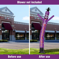 6 10 15 20FT Tall Massage Waving Inflatable Tube Man(Blower Not Included)