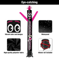 6 10 15 20FT Tall Permanent Makeup Waving Inflatable Tube Man(Blower Not Included)
