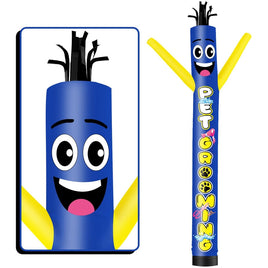 6 10 15 20FT Tall Pet Grooming 01 Waving Inflatable Tube Man(Blower Not Included)