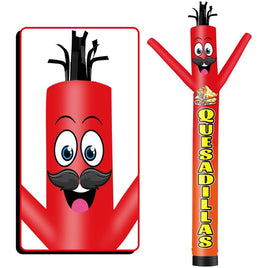 6 10 15 20FT Tall Quesadillas Waving Inflatable Tube Man(Blower Not Included)
