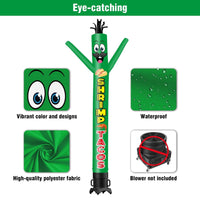 6 10 15 20FT Tall Shrimp Tacos Waving Inflatable Tube Man(Blower Not Included)